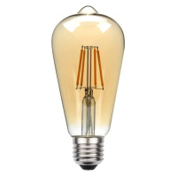 LED žárovka AMBER ST64 E27 12W