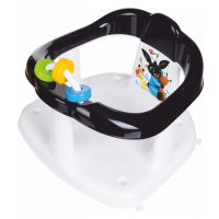 Dětské bílo-černé sedátko do vany s hračkou BING