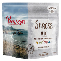 Purizon Snack Mix - bez obilovin, 3 x 100 g - 15 % sleva - Mix - bez obilovin