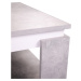 Konferenční stolek TIM II beton/bílá