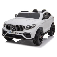 mamido Dětské elektrické autíčko Mercedes GLC 63S 4x4 dvoumístné bílé