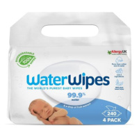 4x WATERWIPES 100% BIO odbouratelné ubrousky 60ks