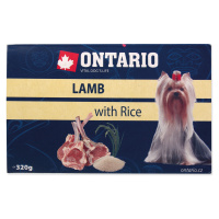 Vanička ONTARIO Dog Lamb with Rice 320 g