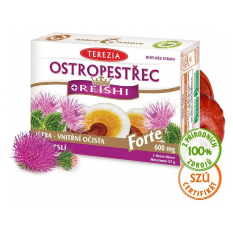 Terezia Ostropestřec+reishi Forte Cps.60