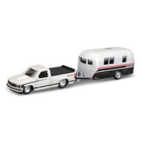 Maisto - Design Tow & Go, 1993 Chevrolet 454 SS Pick-up Camper Trailer, 1:64