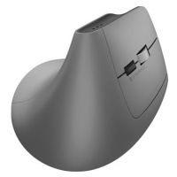 Eternico Wireless 2.4 GHz & Double Bluetooth Rechargeable Vertical Mouse MV470 šedá