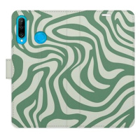 iSaprio Flip pouzdro Zebra Green 02 pro Huawei P30 Lite