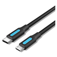 Vention USB-C 2.0 to Micro USB 2A Cable 1M Black