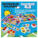 Superpack 4v1 Monsieur Madame Educa domino pexeso a 2 puzzle s 25 dílky