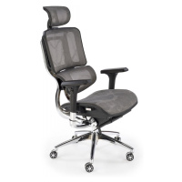 Kancelářská ergonomická židle ETHAN — síť, šedá