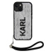 Karl Lagerfeld Sequins Reversible Kryt iPhone 15 černý/stříbrný