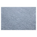 Lano - koberce a trávy Neušpinitelný kusový koberec Nano Smart 732 modrý - 400x500 cm