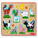 Melissa & Doug Dřevěné puzzle se zvuky zvířata na farmě