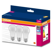 3PAK LED žárovka LED E27 A60 13W = 100W 1521lm 4000K Neutrální 200° OSRAM VALUE