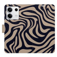 iSaprio Flip pouzdro Zebra Black 02 pro Xiaomi Redmi Note 13 5G