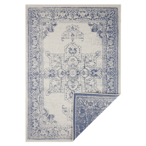NORTHRUGS - Hanse Home koberce Kusový koberec Twin Supreme 104138 Blue/Cream – na ven i na doma 