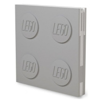 LEGO Zápisník s gelovým perem jako klipem - šedý SmartLife s.r.o.