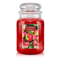 Country Candle Svíčka ve skleněné dóze, Jablka Macintosh, 680 g