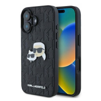 Karl Lagerfeld KLHCP16SPGKLKCPK iPhone 16 6.1 černá/black hardcase Monogr