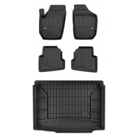 Set 3D gumové rohože Škoda Fabia 2 Hb 2006-2014