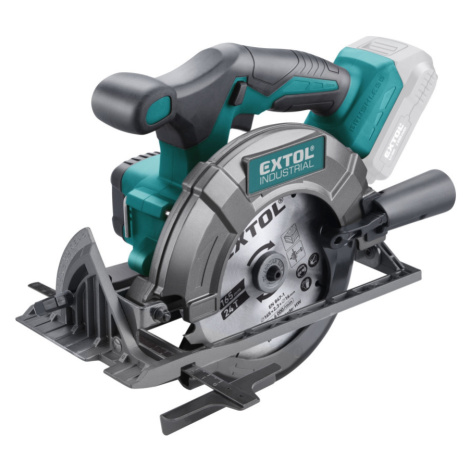 pila kotoučová aku SHARE20V, 165mm, BRUSHLESS, 20V Li-ion, bez baterie a nabíječky Extol Premium