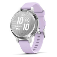 Garmin Lily 2 Active Silver/Purple Jasmine Silicone Band