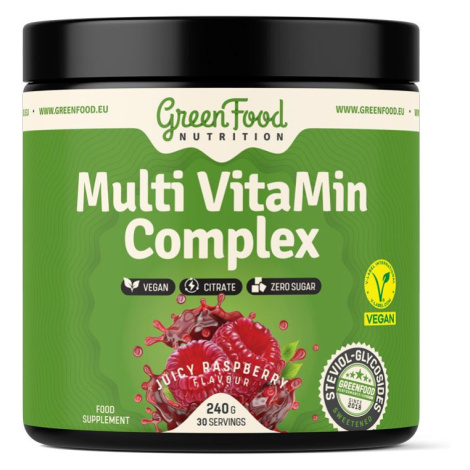 GreenFood Nutrition Multi VitaMin Complex juicy raspberry 240 g