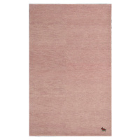 Ručně všívaný kusový koberec Asra wool pink Rozměry koberců: 120x170