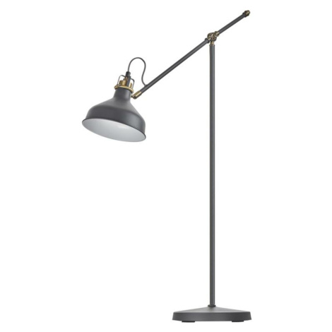 EMOS Stojací lampa ARTHUR na žárovku E27, 150cm, tmavě šedá Z7610