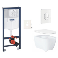 Závěsný wc set do lehkých stěn / předstěnová montáž Grohe Essence SIKOGRSESSASH0