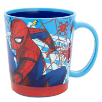 Alum Bezpečný plastový hrnek 410 ml - Spiderman Dimension