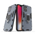 Obrněné hybridní pouzdro Ring Armor + magnetický držák pro iPhone 12 mini modré