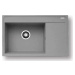 Casarredo Pyragranitový dřez CAMEA 1B 1D LH (79x50) grey