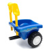 Dětské odrážedlo traktor s vlečkou a nářadím Baby Mix New Holland modrý