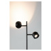 PAULMANN LED stojací svítidlo 3-krokové-stmívatelné Puric Pane 2700K 2x3W černá
