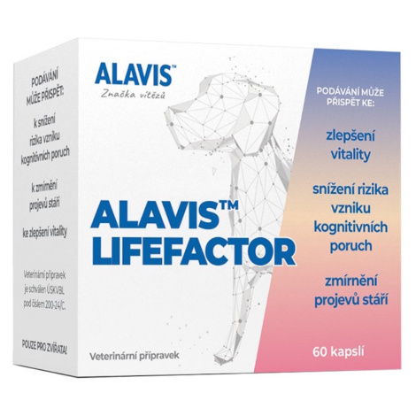 ALAVIS LifeFactor pro psy 60 kapslí