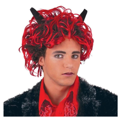 FUNNY FASHION Paruka a rohy čert