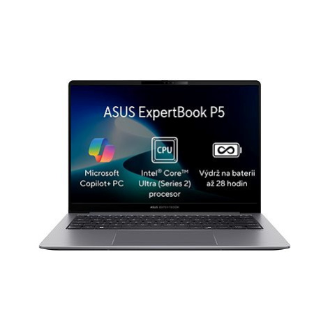 ASUS ExpertBook P5 P5405CSA-ULTRA5X Misty Grey