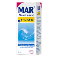 MAR Plus 3 % Nasenspray mořská voda s dexpanthem 20 ml