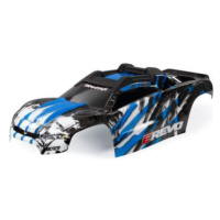 Traxxas karosérie E-Revo modrá sestavená