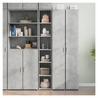 vidaXL Skříň highboard betonově šedá 30 x 41 x 185 cm kompozitní dřevo