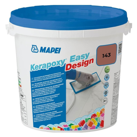 Spárovací hmota Mapei Kerapoxy Easy Design terracotta 3 kg R2T MAPXED3143