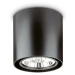 Stropní bodové svítidlo Ideal Lux Mood PL1 D15 Round Nero 243450 GU10 1x50W 15cm kulaté černé