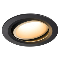 SLV BIG WHITE NUMINOS MOVE DL L vnitřní LED zápustné stropní svítidlo černá/bílá 2700 K 55° otoč