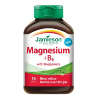 Jamieson Hořčík + vitamín B6 s bisglycinátem 50 tablet