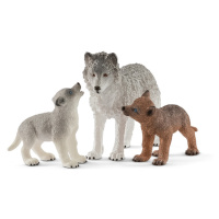 SCHLEICH - Vlčice a mládě vlka