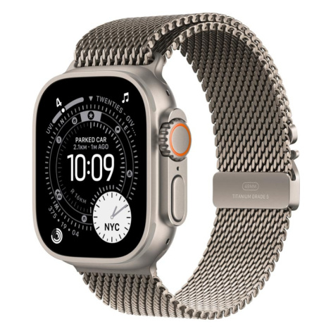 Apple Watch Ultra3 49 mm milánský řemínek L chytré hodinky