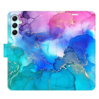 iSaprio flip pouzdro BluePink Paint pro Samsung Galaxy A34 5G