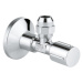 Rohový ventil Grohe 1/2"x3/8" s krytkou chrom 22045000