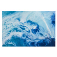 Ilustrace Ocean waves. Marine design illustration. Epoxy, Olga_Aleksieieva, (40 x 26.7 cm)